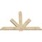 Ekena Millwork Kennewick Rough Sawn Timber Gable Bracket, Douglas Fir, 72"W x 48"H x 2"D x 6"F, 16/12 Pitch GBW072X48X0206KEN00RDF - alternate 3